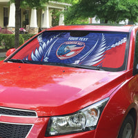 Tasman Bay 2026 Rugby Custom Auto Sun Shade NZ Maori Silver Fern