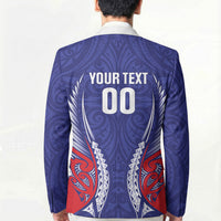 Tasman Bay 2026 Rugby Custom Blazer NZ Maori Silver Fern