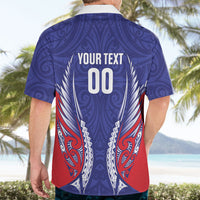 Tasman Bay 2026 Rugby Custom Hawaiian Shirt NZ Maori Silver Fern LT14 - Polynesian Pride