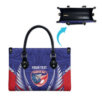 Tasman Bay 2026 Rugby Custom Leather Bag NZ Maori Silver Fern LT14 - Polynesian Pride