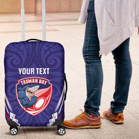 Tasman Bay 2026 Rugby Custom Luggage Cover NZ Maori Silver Fern