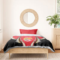 Waikato 2026 Rugby Custom Bedding Set NZ Maori Silver Fern