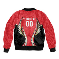 Waikato 2026 Rugby Custom Bomber Jacket NZ Maori Silver Fern