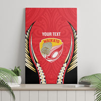 Waikato 2026 Rugby Custom Canvas Wall Art NZ Maori Silver Fern LT14 - Polynesian Pride