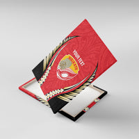 Waikato 2026 Rugby Custom Canvas Wall Art NZ Maori Silver Fern LT14 With Frame Red - Polynesian Pride
