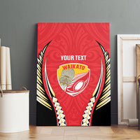 Waikato 2026 Rugby Custom Canvas Wall Art NZ Maori Silver Fern LT14 - Polynesian Pride