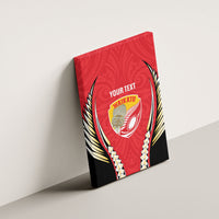 Waikato 2026 Rugby Custom Canvas Wall Art NZ Maori Silver Fern LT14 - Polynesian Pride