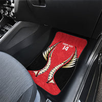 Waikato 2026 Rugby Custom Car Mats NZ Maori Silver Fern