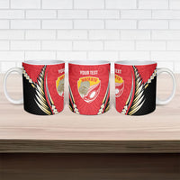 Waikato 2026 Rugby Custom Ceramic Mug NZ Maori Silver Fern
