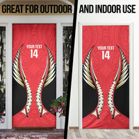 Waikato 2026 Rugby Custom Door Cover NZ Maori Silver Fern