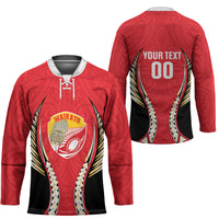 Waikato 2026 Rugby Custom Hockey Jersey NZ Maori Silver Fern