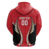 Waikato 2026 Rugby Custom Hoodie NZ Maori Silver Fern LT14 - Polynesian Pride