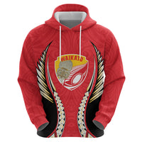 Waikato 2026 Rugby Custom Hoodie NZ Maori Silver Fern LT14 - Polynesian Pride