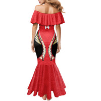 Waikato 2026 Rugby Custom Mermaid Dress NZ Maori Silver Fern LT14 - Polynesian Pride