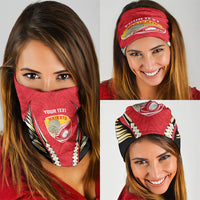 Waikato 2026 Rugby Custom Neck Gaiter NZ Maori Silver Fern LT14 - Polynesian Pride