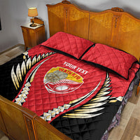 Waikato 2026 Rugby Custom Quilt Bed Set NZ Maori Silver Fern LT14 - Polynesian Pride