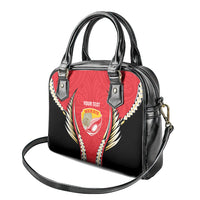 Waikato 2026 Rugby Custom Shoulder Handbag NZ Maori Silver Fern LT14 - Polynesian Pride
