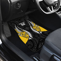 Wellington 2026 Rugby Custom Car Mats NZ Maori Silver Fern LT14 - Polynesian Pride