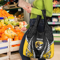 Wellington 2026 Rugby Custom Grocery Bag NZ Maori Silver Fern
