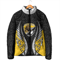 Wellington 2026 Rugby Custom Padded Jacket NZ Maori Silver Fern