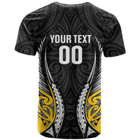 Wellington 2026 Rugby Custom T Shirt NZ Maori Silver Fern