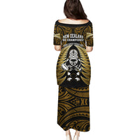 New Zealand Aotearoa Rugby Puletasi NZ Tiki With Maori Fern World Cup Gold Version LT14 - Polynesian Pride