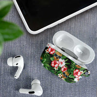 Pineapple Skull Aloha Hawaii AirPods Case Summer Vibes Tropical Seamless Pattern - Polynesian Pride