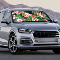 Pineapple Skull Aloha Hawaii Auto Sun Shade Summer Vibes Tropical Seamless Pattern - Polynesian Pride