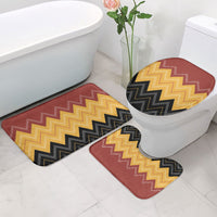 Kaokao Maori Tukutuku Inspired New Zealand Bathroom Set LT14 - Polynesian Pride