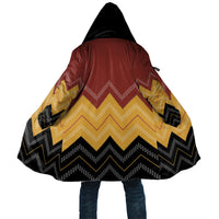 Kaokao Maori Tukutuku Inspired New Zealand Cloak LT14 Unisex Multicolor - Polynesian Pride