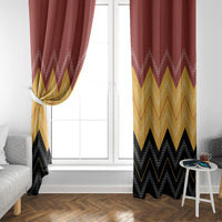 Kaokao Maori Tukutuku Inspired New Zealand Window Curtain LT14 - Polynesian Pride