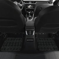 Roimata Toroa Maori Taniko Inspired New Zealand Car Mats LT14 Set 2pcs - Back Black - Polynesian Pride