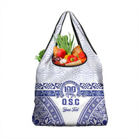 Personalised Queen Salote College Grocery Bag Kolisi Fefine 100th Anniversary Kupesi White LT14 1-pack One Size White - Polynesian Pride