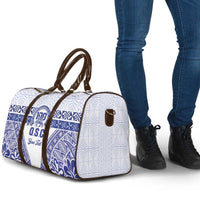 Personalised Queen Salote College Travel Bag Kolisi Fefine 100th Anniversary Kupesi White - Polynesian Pride