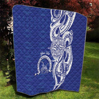 Personalised Queen Salote College Quilt QSC Est 1926 Ngatu Pattern - Polynesian Pride