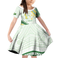 Personalised Samoa Ua Potopoto Family Matching Off Shoulder Short Dress and Hawaiian Shirt SUP Est 2025 Samoan Pattern - Polynesian Pride