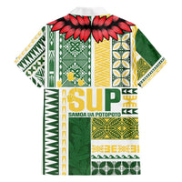Samoa Uniting Party Hawaiian Shirt SUP Est 2025 Siapo Pattern - Polynesian Pride