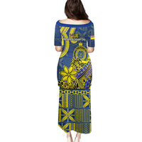 Niue Peniamina Gospel Day Puletasi Unique Niean Hiapo LT14 - Polynesian Pride