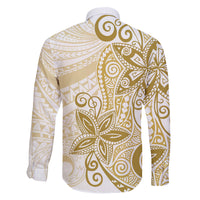 Polynesia Dolphins Family Matching Mermaid Dress and Hawaiian Shirt Valentine Day Floral Polynesian - Vintage Brown LT14 - Polynesian Pride