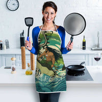 Aotearoa Tangaroa Atua Apron New Zealand God Of The Ocean - Polynesian Pride