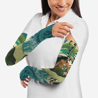 Aotearoa Tangaroa Atua Arm Sleeves New Zealand God Of The Ocean - Polynesian Pride