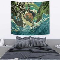 Aotearoa Tangaroa Atua Tapestry New Zealand God Of The Ocean LT14 - Polynesian Pride