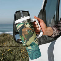Aotearoa Tangaroa Atua Tumbler With Handle New Zealand God Of The Ocean