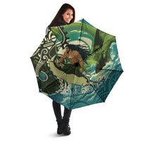 Aotearoa Tangaroa Atua Umbrella New Zealand God Of The Ocean - Polynesian Pride