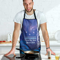 Personalised Matariki New Zealand Apron Maori New Year Galaxy Koru Pattern - Polynesian Pride
