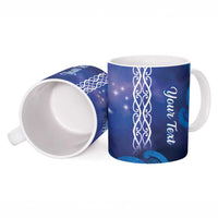 Personalised Matariki New Zealand Ceramic Mug Maori New Year Galaxy Koru Pattern - Polynesian Pride