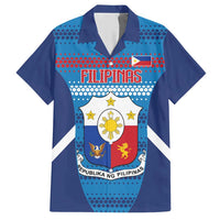 Philippines Football 2026 Hawaiian Shirt Come On Filipinas LT14 Blue - Polynesian Pride