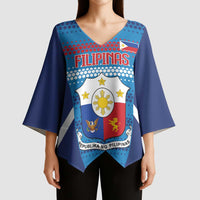Philippines Football 2026 Kimono Sleeve Blouse Come On Filipinas LT14 - Polynesian Pride
