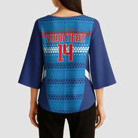 Philippines Football 2026 Kimono Sleeve Blouse Come On Filipinas LT14 - Polynesian Pride