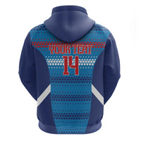 Philippines Football 2026 Zip Hoodie Come On Filipinas LT14 - Polynesian Pride
